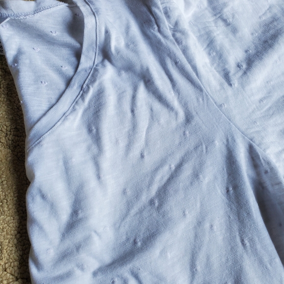 Time and Tru Flutter Sleeve Tee | Size XXL (20) | White - Picture 3 of 5